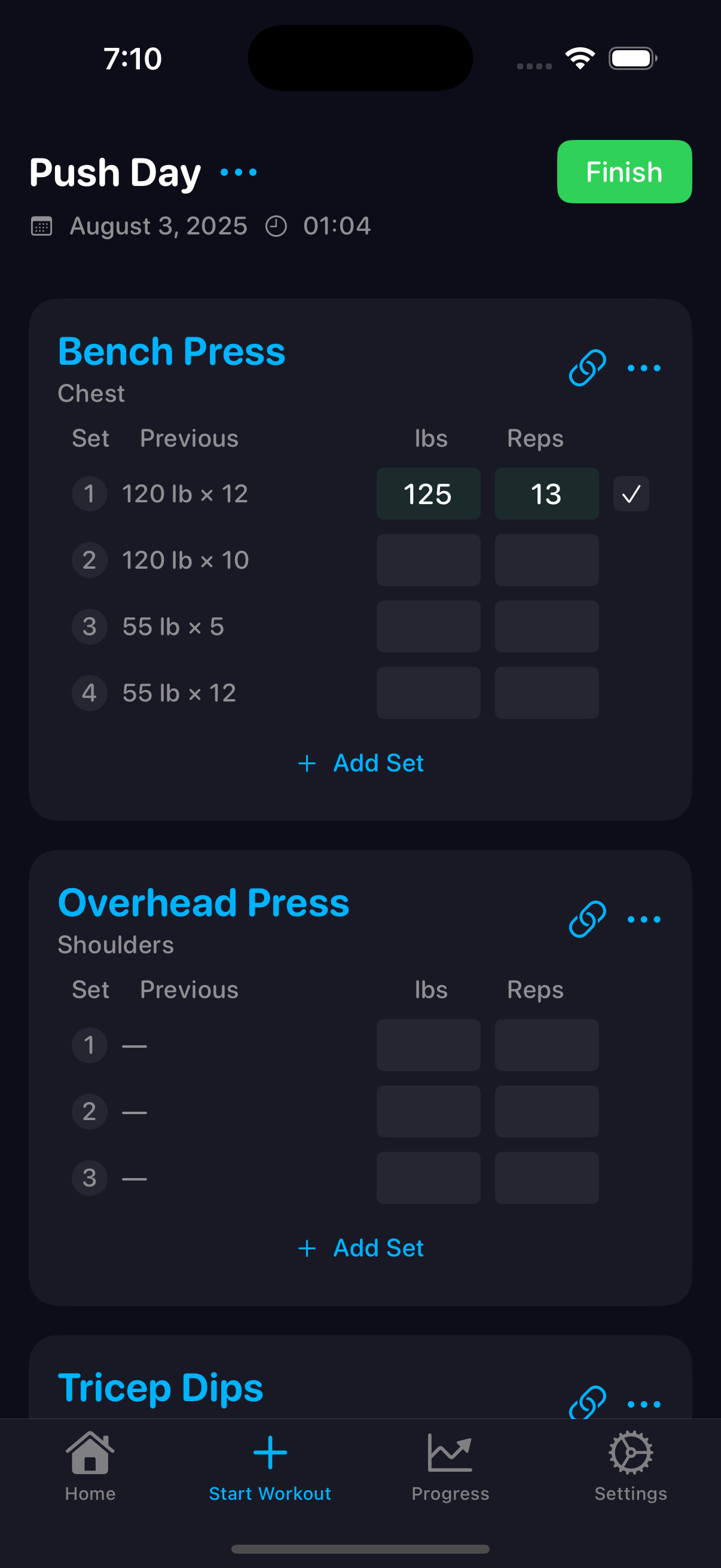 Pump Active Workout